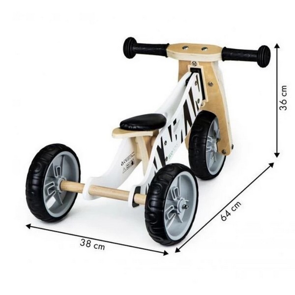 Продукт D'arpeje FUNBEE - Дървено колело за баланс 2 в 1 - 0 - BG Hlapeta