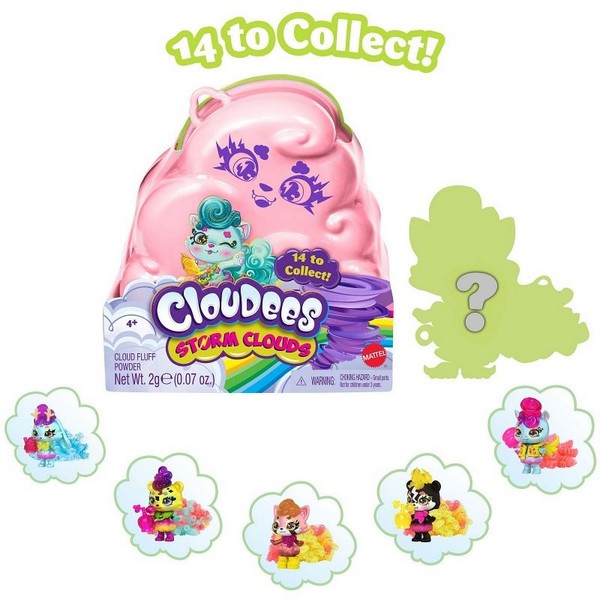 Продукт Mattel Cloudees - Фигурка в облак - 0 - BG Hlapeta