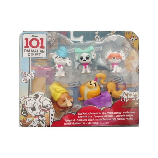 Продукт Mattel 101 далматинци - Комплект 5 бр. фигури, Спа пакет  - 0 - BG Hlapeta