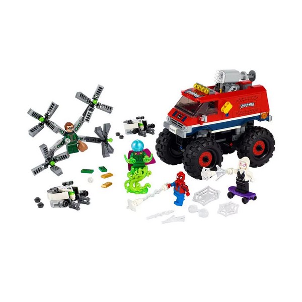 Продукт LEGO Marvel Камионът чудовище на Spider-Man срещу Mysterio - Конструктор - 0 - BG Hlapeta
