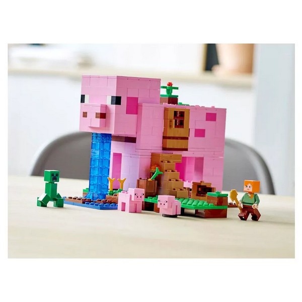 Продукт LEGO Minecraft Къщата на прасетата - Конструктор - 0 - BG Hlapeta
