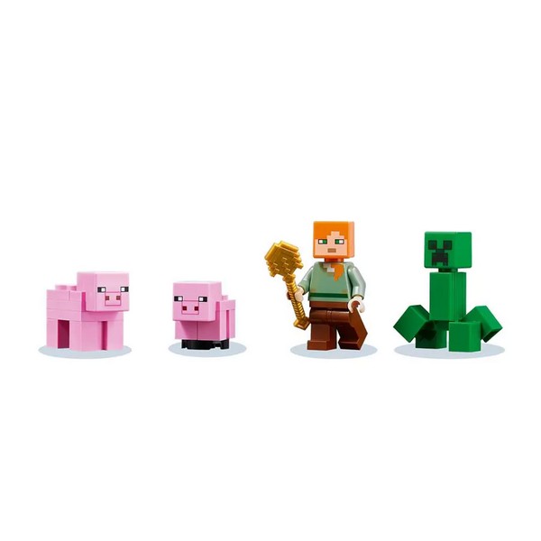 Продукт LEGO Minecraft Къщата на прасетата - Конструктор - 0 - BG Hlapeta