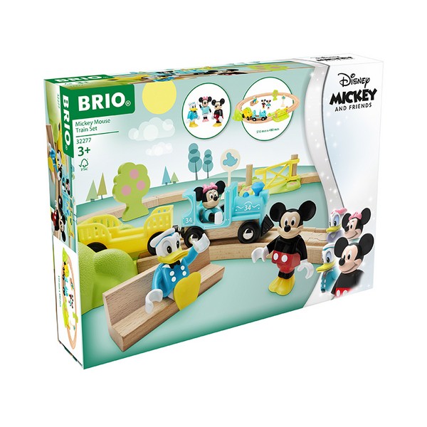 Продукт Brio- Mickey Mouse-комплект влакче и релси - 0 - BG Hlapeta
