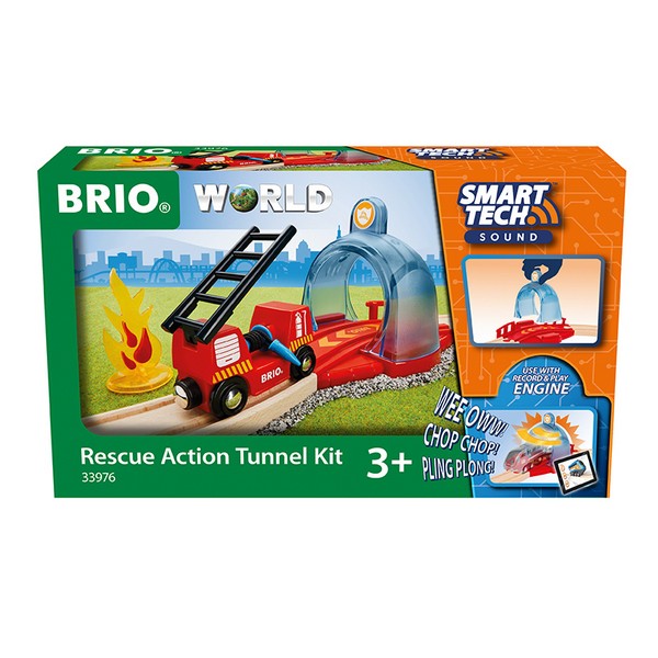 Продукт Brio-играчка смарт тунел и противопожарен вагон - 0 - BG Hlapeta