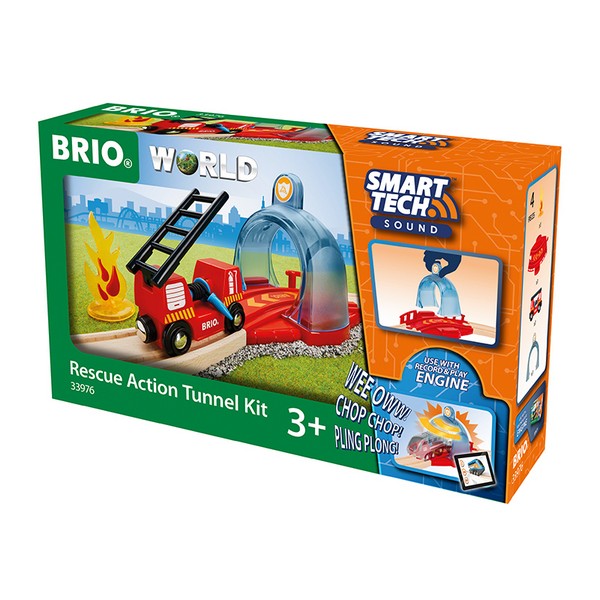 Продукт Brio-играчка смарт тунел и противопожарен вагон - 0 - BG Hlapeta