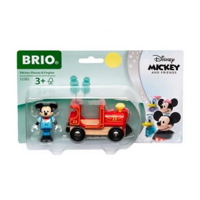 Brio-Мики Маус-локомотивче с фигурка 