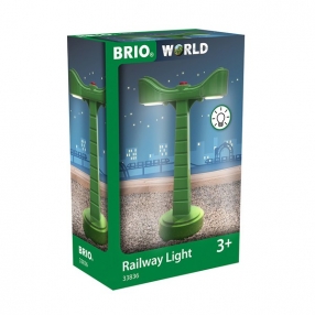 Brio-играчка лампа за железопътна линия