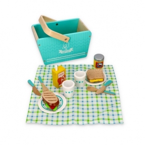 Lelin Toys - Комплект за пикник с кошница
