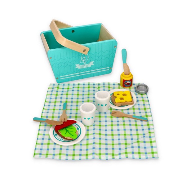 Продукт Lelin Toys - Комплект за пикник с кошница - 0 - BG Hlapeta