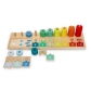 Продукт Lelin Toys Научи се да броиш до 10 - Дървена низанка - 2 - BG Hlapeta