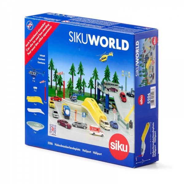 Продукт Siku - Sikuworld - площадка за кацане на хеликоптер - 0 - BG Hlapeta