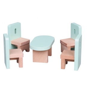 Lelin Toys Кухня - Дървени мебели за игра
