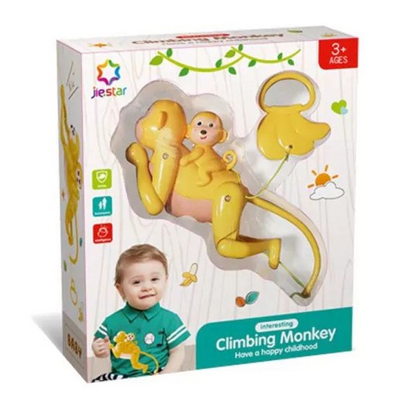 Продукт RTOYS Бебешка играчка - Катереща се маймунка - 0 - BG Hlapeta