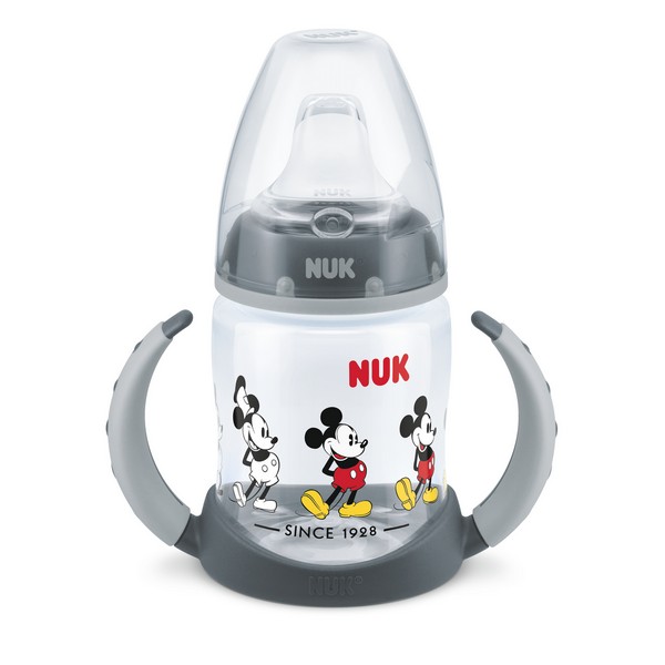 Продукт NUK Mickey First Choice РР Temperature Control - шише със силиконов накрайник за сок 150мл + box - 0 - BG Hlapeta