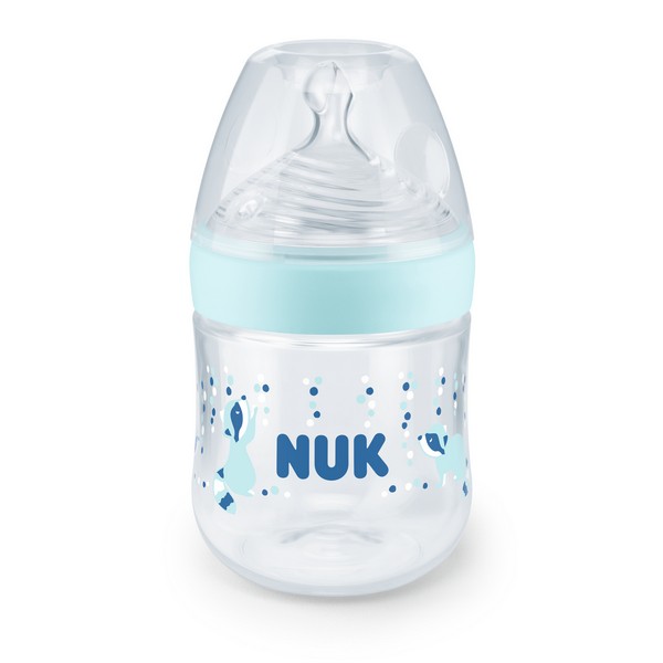 Продукт NUK NATURE SENSE Temperature Control РР - шише със силиконов биберон р-р S, 150мл. - 0 - BG Hlapeta