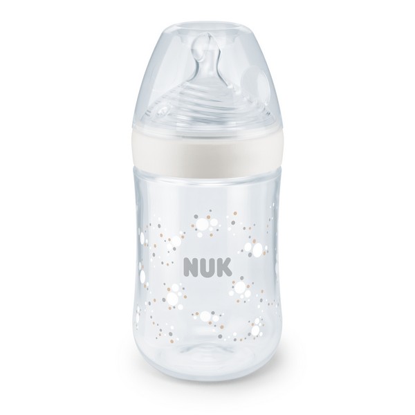 Продукт NUK NATURE SENSE Temperature Control - РР шише със силиконов биберон, р-р M 260мл. - 0 - BG Hlapeta
