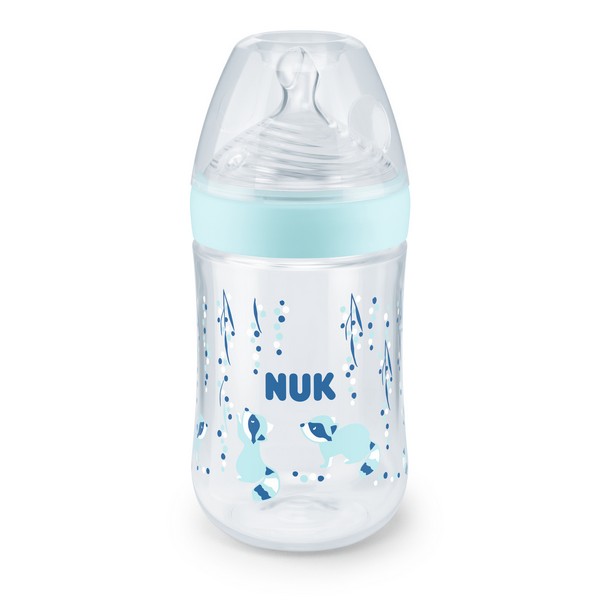 Продукт NUK NATURE SENSE Temperature Control - РР шише със силиконов биберон, р-р M 260мл. - 0 - BG Hlapeta