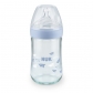 Продукт NUK Softer NATURE SENSE - шише стъклено със силиконов биберон р-р M, 240мл. - 2 - BG Hlapeta