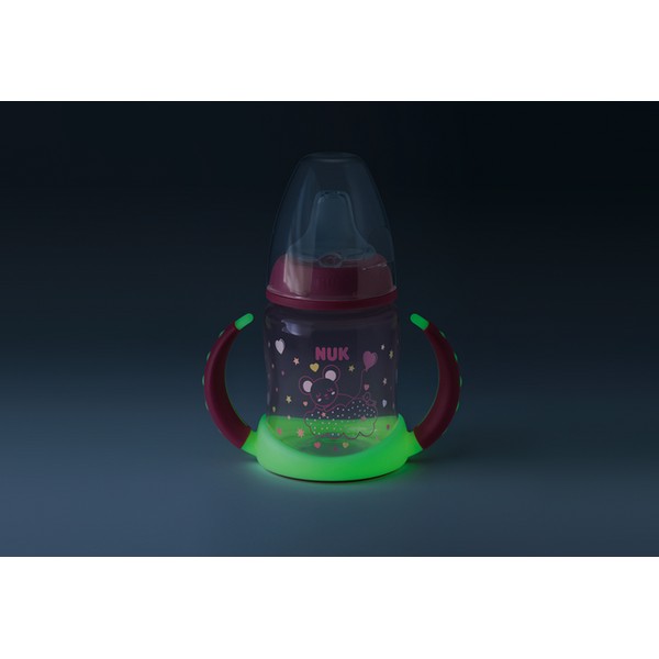 Продукт NUK Glow in the Dark First Choice - шише за сок РР със силиконов накрайник 6-18м., 150мл.  - 0 - BG Hlapeta