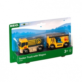 Brio камионче Tanker Truck with Wagon-играчка 