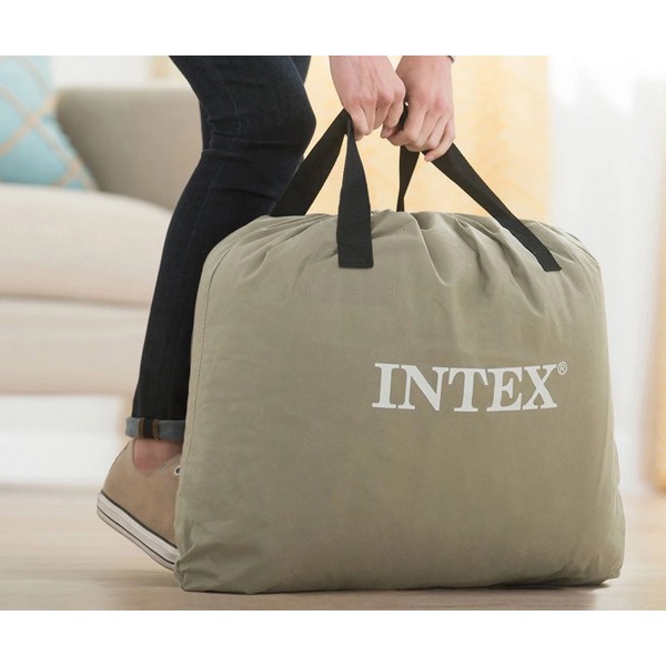 Продукт INTEX Pillow Rest Queen Mid-Rise - Надуваем матрак с вградена помпа 152 х 203 х 30 см. - 0 - BG Hlapeta