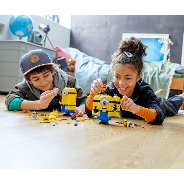 Продукт LEGO Minions Фигури на миньони и леговището им от тухлички - Конструктор - 0 - BG Hlapeta