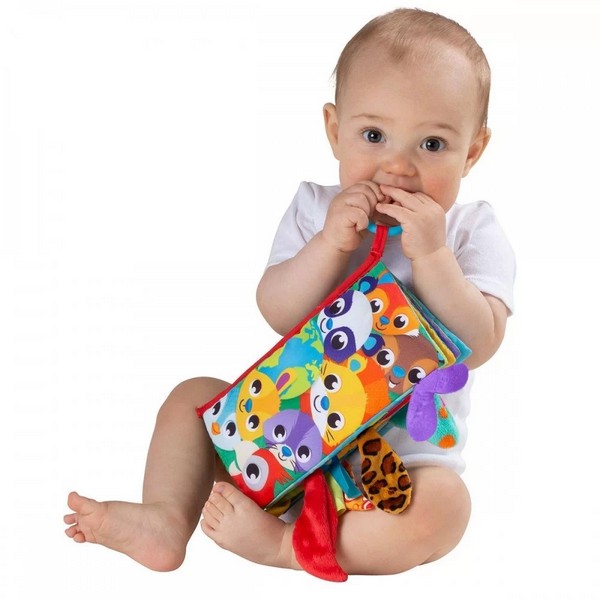 Продукт PLAYGRO - Сензорна книжка Опашки, 3м+ - 0 - BG Hlapeta