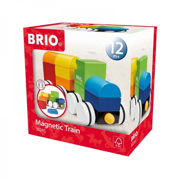 Продукт Brio - играчка влакче за сглобяване с магнитни кубчета - 0 - BG Hlapeta