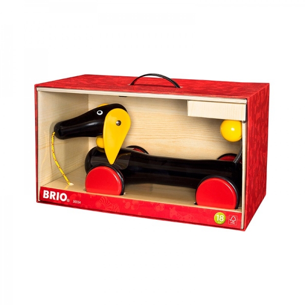 Продукт Brio - играчка за дърпане дакел xl size  - 0 - BG Hlapeta