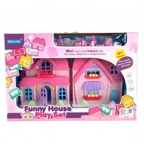 Къща за кукли с обзавеждане Funny House 