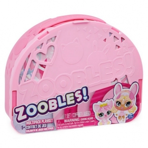 ZOOBLES - Чанта с трасформиращи се 2 топчета Животинчета и топче Z-Girlz 