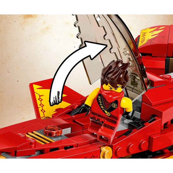 Продукт LEGO NINJAGO Изтребител на Kai - Конструктор - 0 - BG Hlapeta