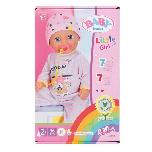 Zapf Creation BABY Born - Кукла с аксесоари, 36 см