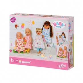 Zapf Creation BABY Born - Сезонни дрешки за кукла 43 см