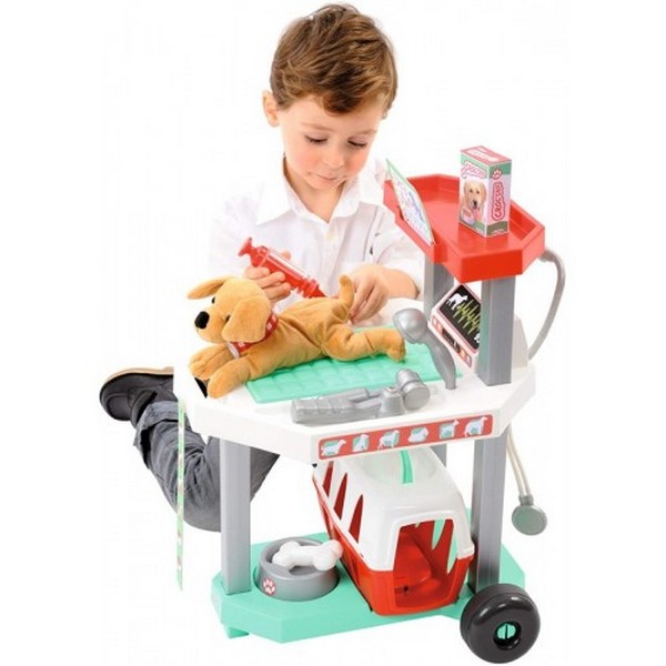Продукт Ecoiffier - Детска ветеринарна количка с аксесоари - 0 - BG Hlapeta