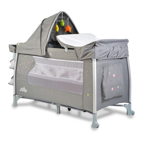 Продукт Cangaroo ISleep - Детска кошара на 2 нива - 0 - BG Hlapeta