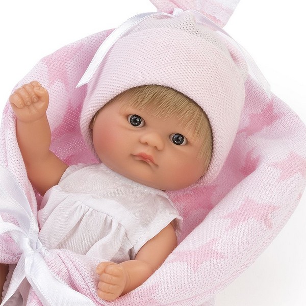 Продукт Asi Bomboncin - Кукла-бебе Чикита, с розово одеалце - 0 - BG Hlapeta