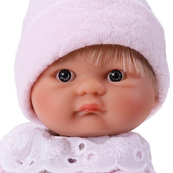 Продукт Asi Bomboncin - Кукла-бебе Чикита, с розовa жилетка и рокля на цветя - 0 - BG Hlapeta
