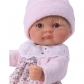 Продукт Asi Bomboncin - Кукла-бебе Чикита, с розовa жилетка и рокля на цветя - 3 - BG Hlapeta