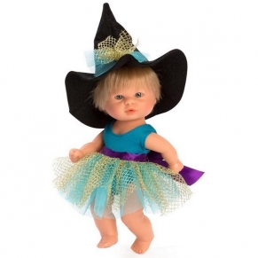 Asi Bomboncin - Кукла-бебе Чикита, магьосница, 20 см, 