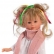 Asi - Кукла Силия, с розов шал и плетен панталон, 30 см