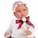 Asi - Кукла Лея, с червена панделка и помпон 2