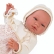 Asi - Кукла-бебе, Мария с рокля на цветя, 43 см