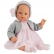 Asi - Кукла-бебе Коке, с розова рокля и сива жилетка 1