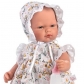 Продукт Asi - Кукла-бебе, Оли с рокля на цветя, 20 см - 1 - BG Hlapeta