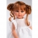 Asi - Кукла Сабрина, с бяла рокля и розова чанта 2