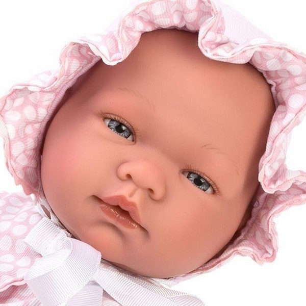 Продукт Asi - Кукла-бебе Мария с розово костюмче на точки - 0 - BG Hlapeta
