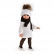Asi - Кукла Сабрина, с бяла рокля и черен шал 1