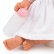 Asi - Кукла-бебе, Коке с бяла рокличка и шапка с дантели, 36 см