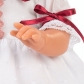 Продукт Asi - Кукла-бебе, Коке с бяла рокличка и шапка с дантели, 36 см - 4 - BG Hlapeta
